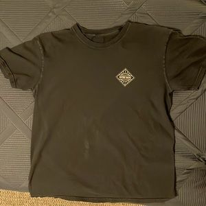 Large comfort colors nature backs black t-shirt